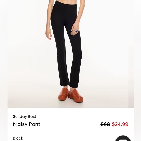 ARITZIA|XS SUNDAY BEST MAISY PANT - Picture 1 of 16